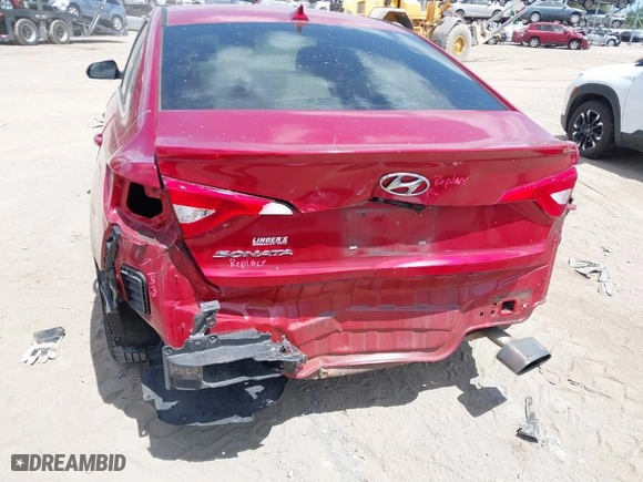 2017 Hyundai Sonata SE with VIN 5NPE24AF0HH539453, listed as a IAAI auction lot 41963200 with 111,154 mi miles. Bid and sale history available at carsss.com. Image 6.