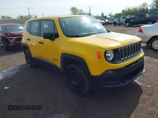 2018 Jeep Renegade Upland with VIN ZACCJBAB3JPH71523, listed as a IAAI auction lot 42153123 with 59,613 mi miles and . Bid and sale history available at DreamBid. Image 1.
