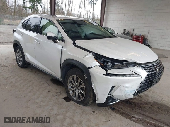 2020 Lexus NX 300h with VIN JTJDJRDZ7L2126356, listed as a IAAI auction lot 41905863 with 44,014 mi miles and . Bid and sale history available at DreamBid. Image 1.