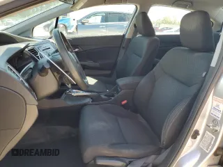 2015 Honda Civic LX with VIN 19XFB2F52FE104119, listed as a Copart auction lot 53857125 with 61,611 mi miles and Salvage Title. Bid and sale history available at carsss.com. Image 7.