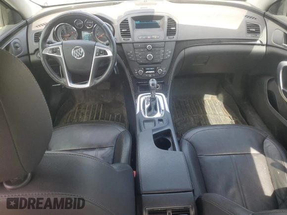 2011 Buick Regal CXL RL1 with VIN W04GN5EC3B1084595, listed as a Copart auction lot 57795975 with 110,697 mi miles and Salvage title. Bid and sale history available at DreamBid. Image 8.
