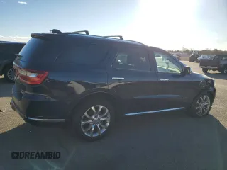 2017 Dodge Durango Citadel with VIN 1C4SDJET6HC814038, listed as a Copart auction lot 87161664 with 80,874 mi miles and Salvage Title. Bid and sale history available at DreamBid. Image 3.