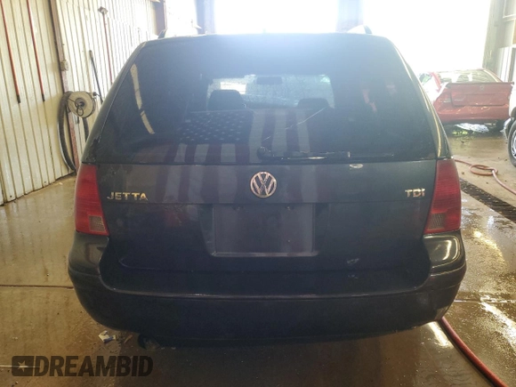 2005 Volkswagen Jetta GLS with VIN WVWSR61J65W050088, listed as a Copart auction lot 59547125 with Not provided miles and Salvage title. Bid and sale history available at DreamBid. Image 6.