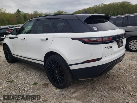 2019 Land Rover Range Rover Velar S with VIN SALYB2EX5KA784275, listed as a Copart auction lot 54759415 with 90,851 mi miles and Salvage title. Bid and sale history available at DreamBid. Image 2.