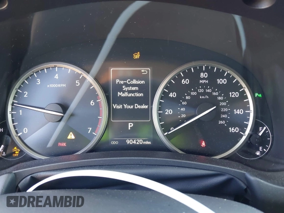 2018 Lexus NX with VIN JTJBARBZ2J2171275, listed as a IAAI auction lot 41897608 with 90,420 mi miles. Bid and sale history available at carsss.com. Image 7.