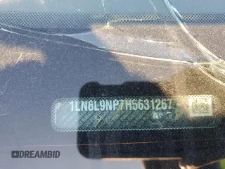 2017 Lincoln Continental Reserve with VIN 1LN6L9NP7H5631267, listed as a Copart auction lot 82662804 with 108,673 mi miles and Salvage Title. Bid and sale history available at carsss.com. Image 12.