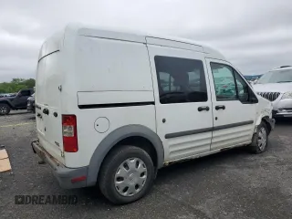 2013 Ford Transit Connect XL with VIN NM0LS7AN3DT158683, listed as a Copart auction lot 60033215 with 264,522 mi miles and Salvage title. Bid and sale history available at DreamBid. Image 3.