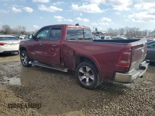 2019 Ram 1500 Laramie with VIN 1C6SRFDT5KN830864, listed as a Copart auction lot 46498855 with 63,935 mi miles and Salvage Title. Bid and sale history available at carsss.com. Image 2.