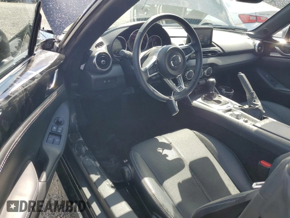 2023 Mazda MX-5 Miata Grand Touring with VIN JM1NDAM73P0561004, listed as a Copart auction lot 57362075 with 12,783 mi miles and Salvage title. Bid and sale history available at DreamBid. Image 8.