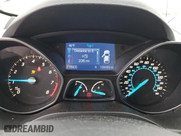 2013 Ford Escape S with VIN 1FMCU0F76DUA70912, listed as a Copart auction lot 51364205 with 108,489 mi miles and Salvage Title. Bid and sale history available at carsss.com. Image 9.