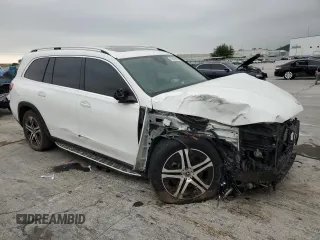 2022 Mercedes-Benz GLS 450 with VIN 4JGFF5KE7NA630075, listed as a Copart auction lot 53531905 with 69,086 mi miles and Salvage title. Bid and sale history available at DreamBid. Image 4.