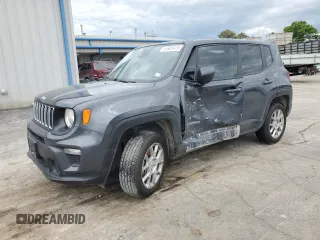 2023 Jeep Renegade Latitude with VIN ZACNJDB15PPP57123, listed as a Copart auction lot 55905415 with 60,299 mi miles and Salvage title. Bid and sale history available at DreamBid. Image 1.