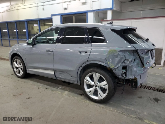 2023 Audi Q4 e-tron Premium Plus with VIN WA1L2BFZ9PP026861, listed as a Copart auction lot 44267125 with 6,620 mi miles and Salvage Title. Bid and sale history available at carsss.com. Image 2.