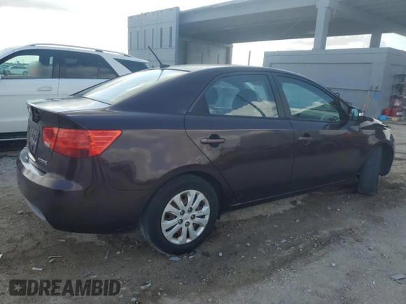 2010 Kia Forte EX with VIN KNAFU4A26A5880354, listed as a Copart auction lot 51758935 with 158,561 mi miles and Non Repairable. Bid and sale history available at carsss.com. Image 3.