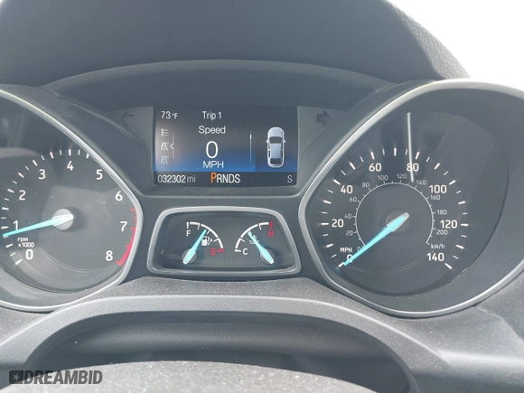 2017 Ford Escape S with VIN 1FMCU0F70HUE23330, listed as a IAAI auction lot 41742226 with 32,302 mi miles. Bid and sale history available at carsss.com. Image 7.