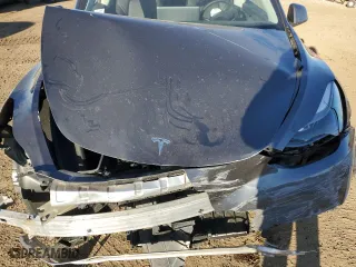 2023 Tesla Model Y Long Range with VIN 7SAYGDEE4PF747951, listed as a Copart auction lot 43926795 with 0 mi miles and Salvage Title. Bid and sale history available at carsss.com. Image 13.