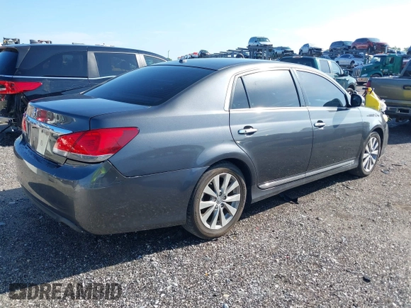 2011 Toyota Avalon with VIN 4T1BK3DB5BU371257, listed as a IAAI auction lot 42543983 with 111,502 mi miles and . Bid and sale history available at DreamBid. Image 4.