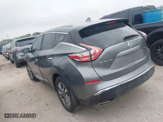 2017 Nissan Murano SV with VIN 5N1AZ2MG2HN170724, listed as a IAAI auction lot 41917148 with 52,075 mi miles. Bid and sale history available at carsss.com. Image 3.