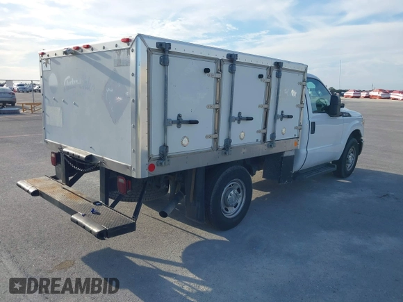 2011 Ford F-250 XL with VIN 1FDBF2A64BED08067, listed as a IAAI auction lot 41654526 with 166,167 mi miles and . Bid and sale history available at DreamBid. Image 4.