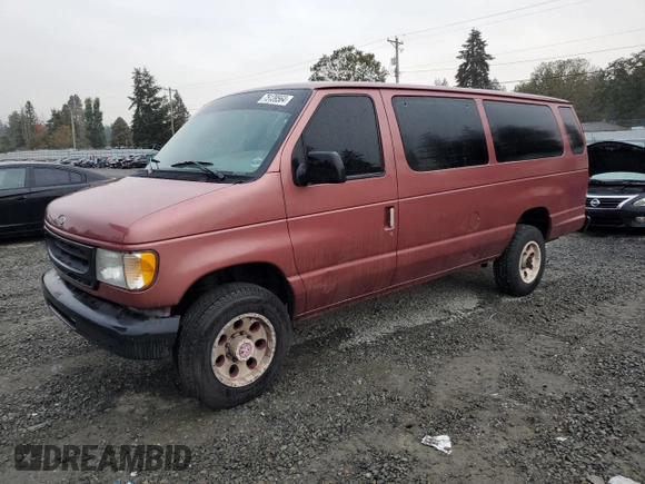 1999 Ford Econoline Passenger XL with VIN 1FBSS31LXXHB92928, listed as a Copart auction lot 75139564 with 192,037 mi miles and Clean Title. Bid and sale history available at DreamBid. Image 1.