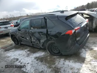 2021 Toyota RAV4 LE with VIN 2T3F1RFV7MC223475, listed as a Copart auction lot 47951695 with 47,737 mi miles and Salvage Title. Bid and sale history available at carsss.com. Image 2.