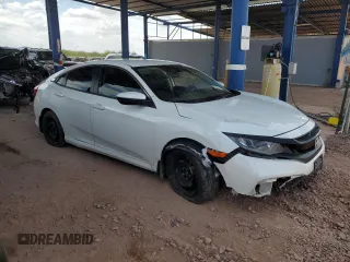 2020 Honda Civic LX z VIN 19XFC2F65LE016523, wystawiony jako Copart lot #55745755 z przebiegiem 66 021 mil mil oraz Szkoda całkowita • Salvage title. Historia ofert i sprzedaży dostępna na DreamBid. Obrazek 4.