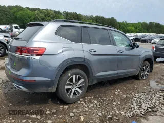 2021 Volkswagen Atlas SE with VIN 1V2LP2CA2MC535889, listed as a Copart auction lot 54493305 with 95,530 mi miles and Salvage title. Bid and sale history available at DreamBid. Image 3.