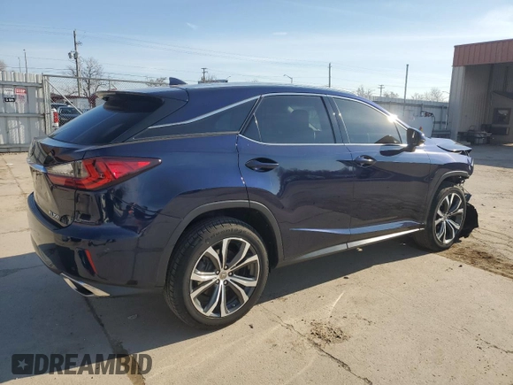2017 Lexus RX with VIN 2T2BZMCA5HC131903, listed as a Copart auction lot 50309745 with 110,370 mi miles and Salvage Title. Bid and sale history available at carsss.com. Image 3.