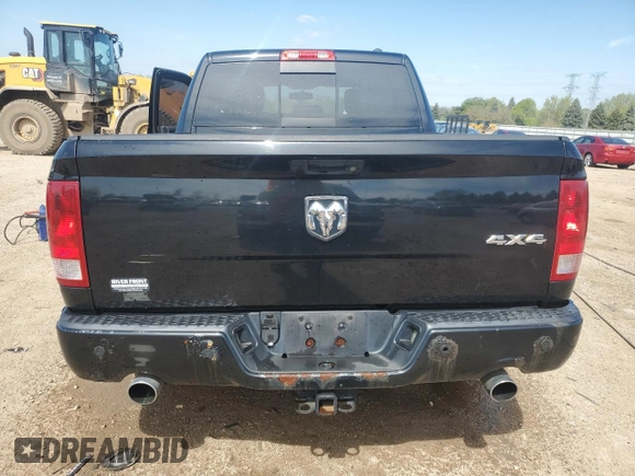 2012 Ram 1500 Sport with VIN 1C6RD7MT8CS188923, listed as a Copart auction lot 55803955 with 159,124 mi miles and Non repairable. Bid and sale history available at DreamBid. Image 6.