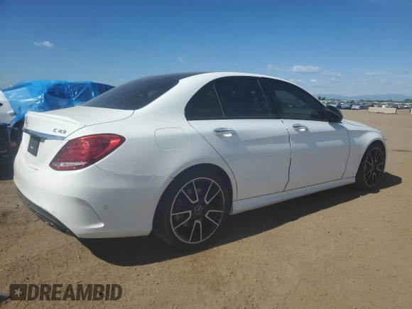 2018 Mercedes-Benz C 43 AMG с VIN 55SWF6EB7JU275145, выставлен на аукционе Copart как лот 57896625 с пробегом 19 532 миль миль и Списание • Salvage title. История ставок и продаж доступна на DreamBid. Изображение 3.