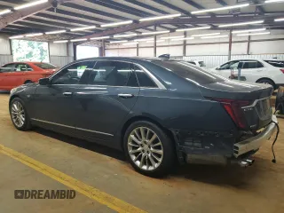 2019 Cadillac CT6 Luxury AWD with VIN 1G6KB5RS5KU129483, listed as a Copart auction lot 60120005 with 49,243 mi miles and Salvage title. Bid and sale history available at DreamBid. Image 2.
