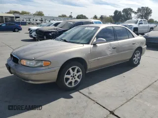 2001 Buick Century Custom with VIN 2G4WS52J511168032, listed as a Copart auction lot 75267664 with 114,345 mi miles and Salvage Title. Bid and sale history available at carsss.com. Image 1.