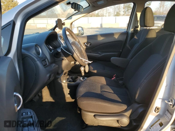 2014 Nissan Note S Plus with VIN 3N1CE2CP4EL420070, listed as a Copart auction lot 49951405 with 95,084 mi miles and Salvage Title. Bid and sale history available at DreamBid. Image 7.