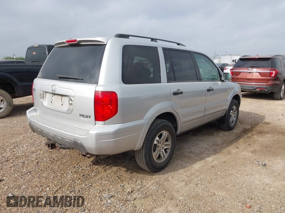 2003 Honda Pilot EX with VIN 2HKYF18623H576163, listed as a IAAI auction lot 41948133 with 244,516 mi miles and . Bid and sale history available at DreamBid. Image 4.