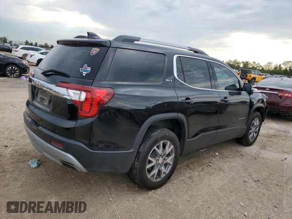 2021 GMC Acadia SLT with VIN 1GKKNML47MZ234674, listed as a Copart auction lot 78996494 with 69,472 mi miles and Salvage Title. Bid and sale history available at DreamBid. Image 3.