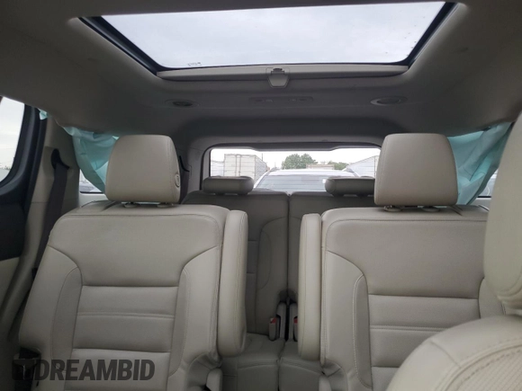 2017 GMC Acadia Denali with VIN 1GKKNXLS8HZ322669, listed as a Copart auction lot 58723575 with 76,872 mi miles and Salvage title. Bid and sale history available at DreamBid. Image 10.
