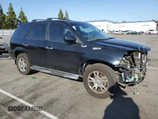 2005 Acura MDX Touring with VIN 2HNYD18885H512206, listed as a Copart auction lot 71675614 with 201,350 mi miles and Salvage Title. Bid and sale history available at carsss.com. Image 4.