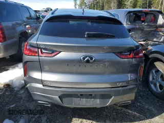 2023 Infiniti QX55 Luxe z VIN 3PCAJ5JR9PF118376, wystawiony jako Copart lot #44305765 z przebiegiem 16 171 mil mil oraz Szkody całkowita. Historia ofert i sprzedaży dostępna na DreamBid. Obrazek 6.