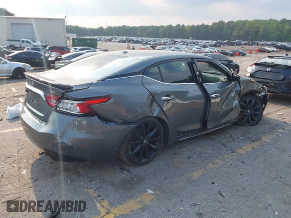 2017 Nissan Maxima SR with VIN 1N4AA6AP4HC405780, listed as a IAAI auction lot 42371633 with 161,502 mi miles and . Bid and sale history available at DreamBid. Image 4.