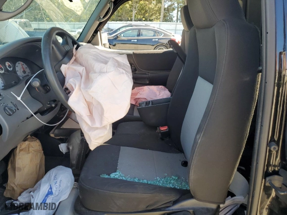 2006 Ford Ranger STX with VIN 1FTYR44E66PA44140, listed as a Copart auction lot 76419504 with 0 mi miles and Salvage Title. Bid and sale history available at carsss.com. Image 11.