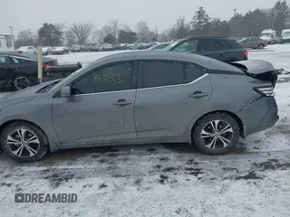 2023 Nissan Sentra SV with VIN 3N1AB8CV7PY270611, listed as a IAAI auction lot 41631533 with 12,264 mi miles. Bid and sale history available at carsss.com. Image 14.