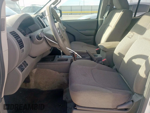 2015 Nissan Frontier SV with VIN 1N6AD0ER1FN711652, listed as a Copart auction lot 61087965 with 125,711 mi miles and Salvage title. Bid and sale history available at DreamBid. Image 7.