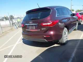 2014 Infiniti QX60 Hybrid with VIN 5N1CL0MM3EC548271, listed as a IAAI auction lot 42093901 with 139,377 mi miles and . Bid and sale history available at DreamBid. Image 4.