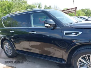 2018 Infiniti QX80 with VIN JN8AZ2NF4J9660983, listed as a IAAI auction lot 42063055 with 24,347 mi miles. Bid and sale history available at carsss.com. Image 13.