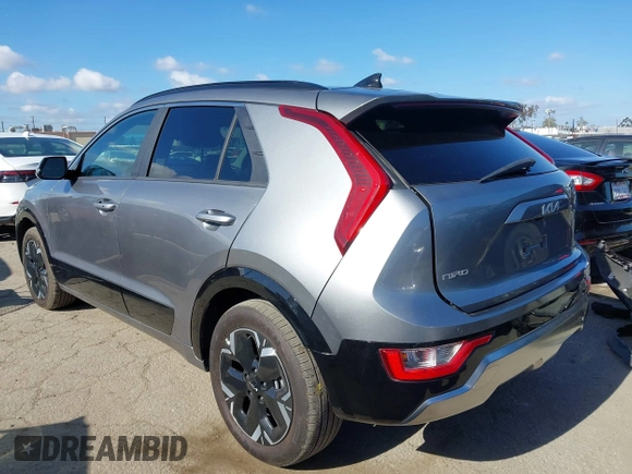 2024 Kia Niro Wind with VIN KNDCR3L11R5122388, listed as a IAAI auction lot 42261311 with 32,475 mi miles and . Bid and sale history available at DreamBid. Image 3.