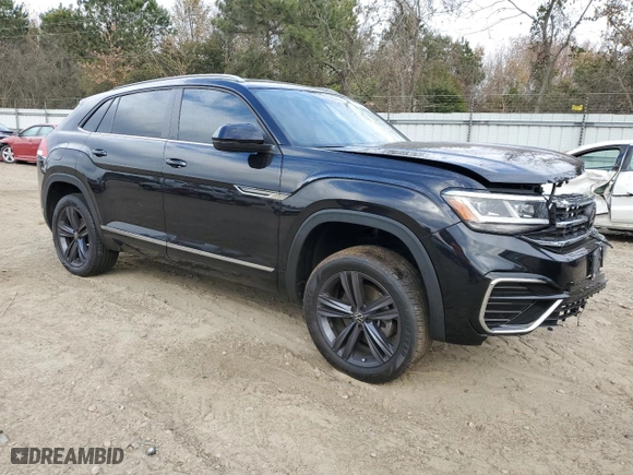 2021 Volkswagen Atlas Cross Sport 3.6L V6 SE w/Technology R-Line with VIN 1V2NE2CAXMC215542, listed as a Copart auction lot 84109954 with 63,525 mi miles and Salvage Title. Bid and sale history available at carsss.com. Image 4.