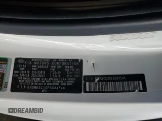 2015 Kia Sedona SX-L with VIN KNDME5C10F6034546, listed as a Copart auction lot 48613095 with 208,601 mi miles and Salvage Title. Bid and sale history available at DreamBid. Image 13.