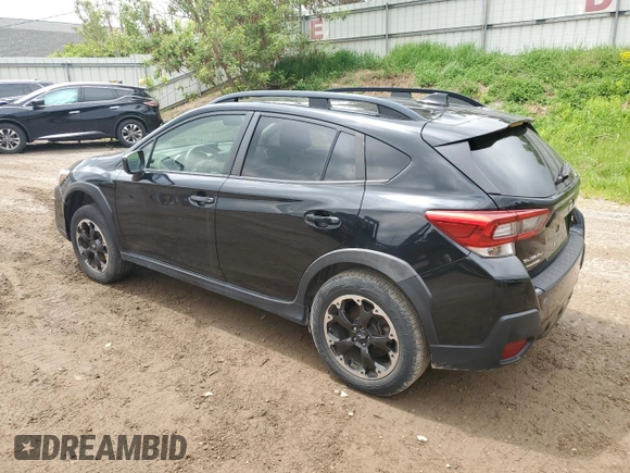 2021 Subaru Crosstrek Premium z VIN JF2GTAPC4M8359355, wystawiony jako Copart lot #55456115 z przebiegiem 55 040 mil mil oraz Czysty tytuł • Clean title. Historia ofert i sprzedaży dostępna na DreamBid. Obrazek 2.