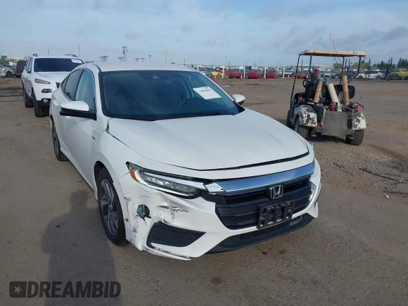 2019 Honda Insight EX with VIN 19XZE4F52KE029254, listed as a IAAI auction lot 42045653 with 75,420 mi miles and . Bid and sale history available at carsss.com. Image 6.