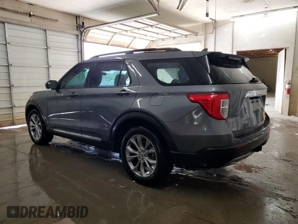 2021 Ford Explorer XLT with VIN 1FMSK8DH6MGB67294, listed as a Copart auction lot 52707955 with 59,470 mi miles and Salvage Title. Bid and sale history available at carsss.com. Image 2.